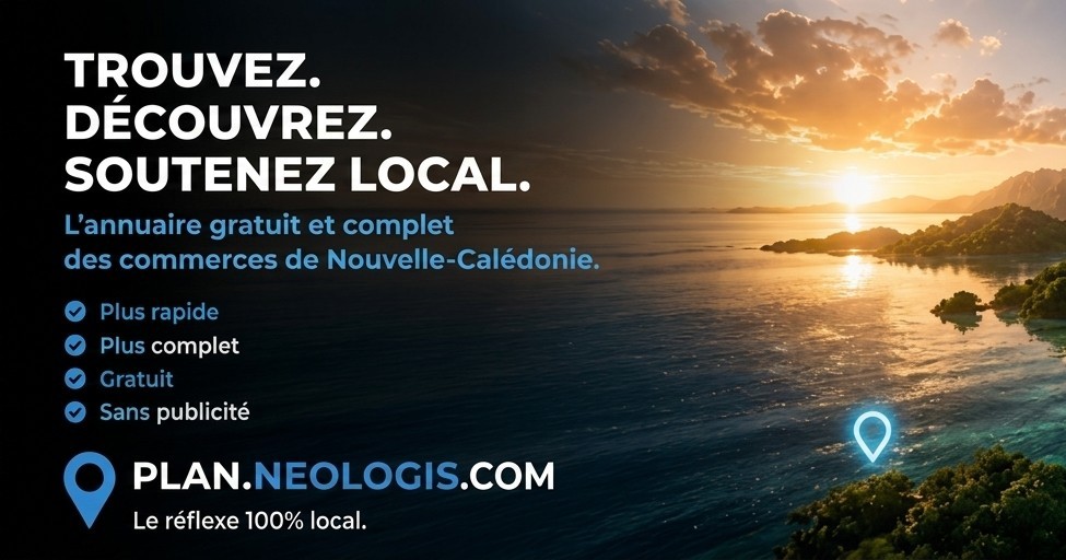 Plan Neologis — l'annuaire cartographique de la Nouvelle-Calédonie